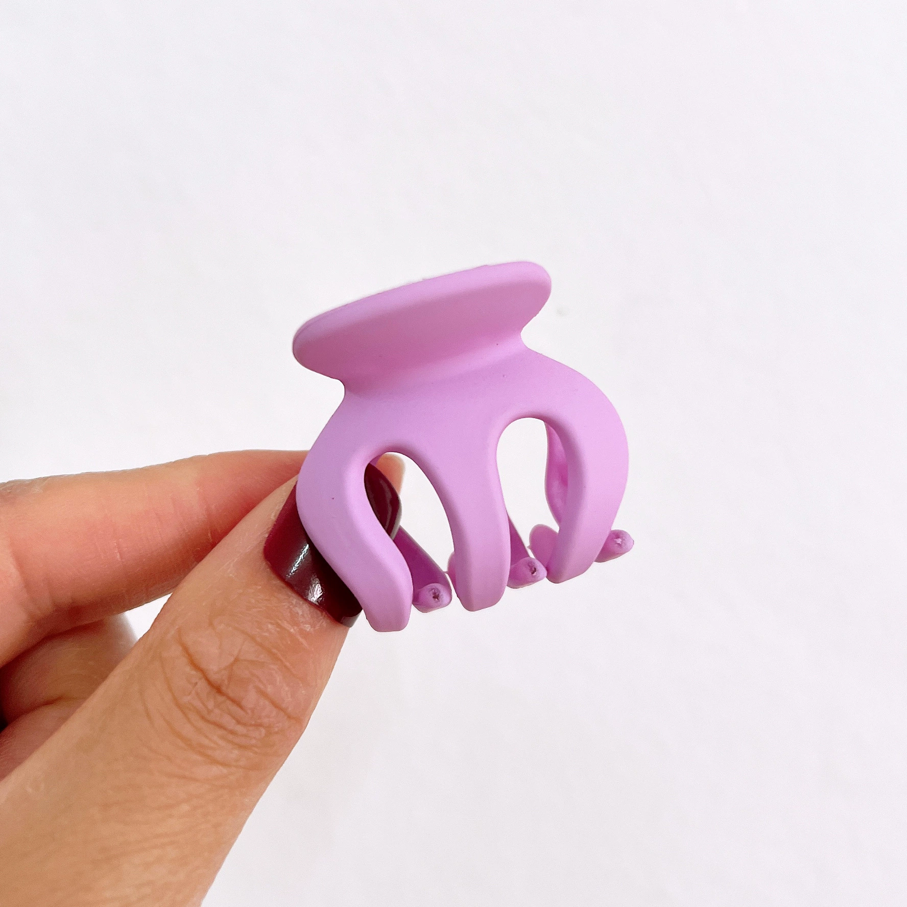 Набор Hair Clips креветка ракушка, 2–4.5 см, матовые и яркие цвета, зажимы для хвоста от маленьких до больших