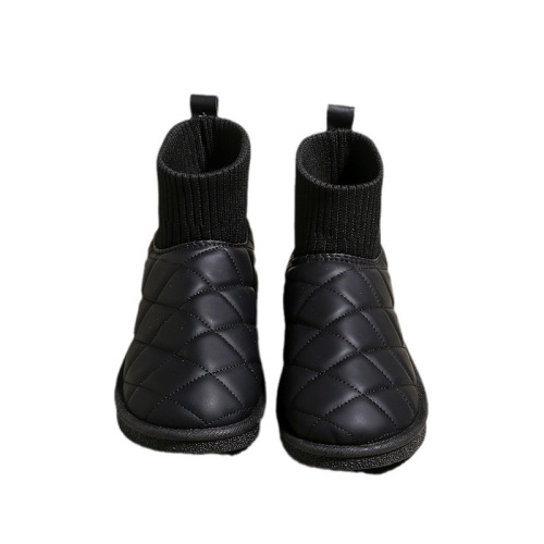 Winter Snow Boots Fashion Non-Slip Plush Women's Heated Thick Korean Style Casual Warm Waterproof Cotton Boots