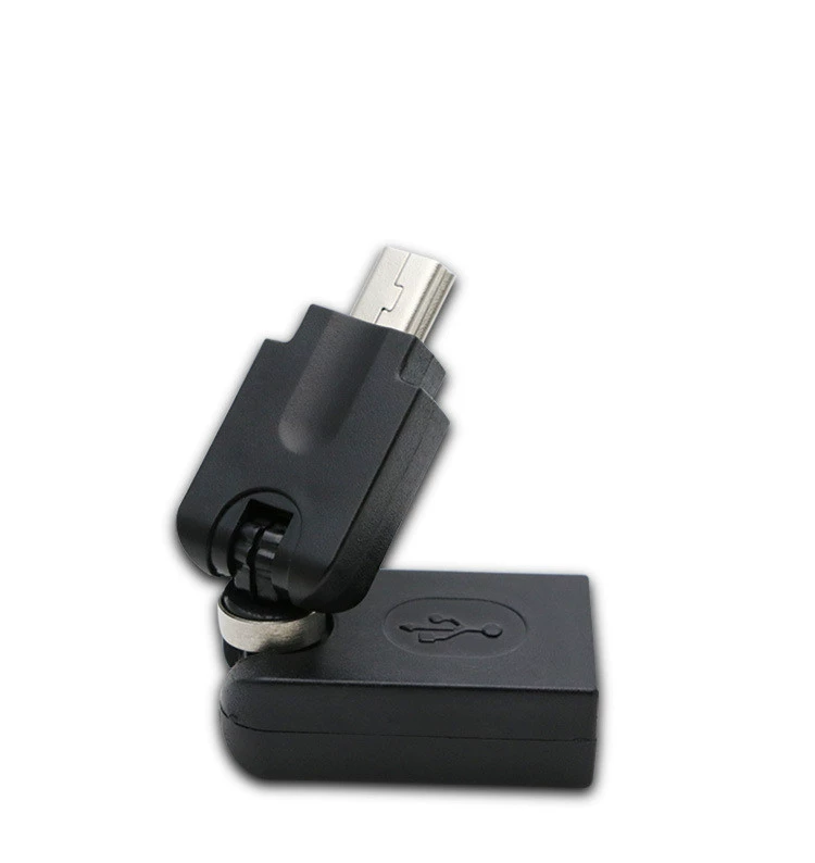 Прокладка аудио кабеля мини USB для автомобиля MINI, вращение на 360°, мини 5pin, ротор автомобиля