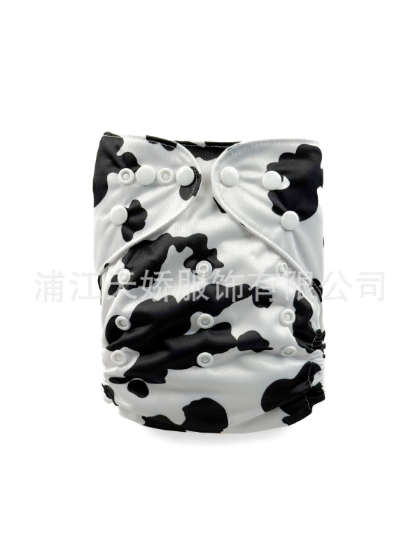 メーカークロスボーダー赤ちゃんおむつ洗える尿不湿通気性プリントトレーニングパンツcloth diaper|undefined