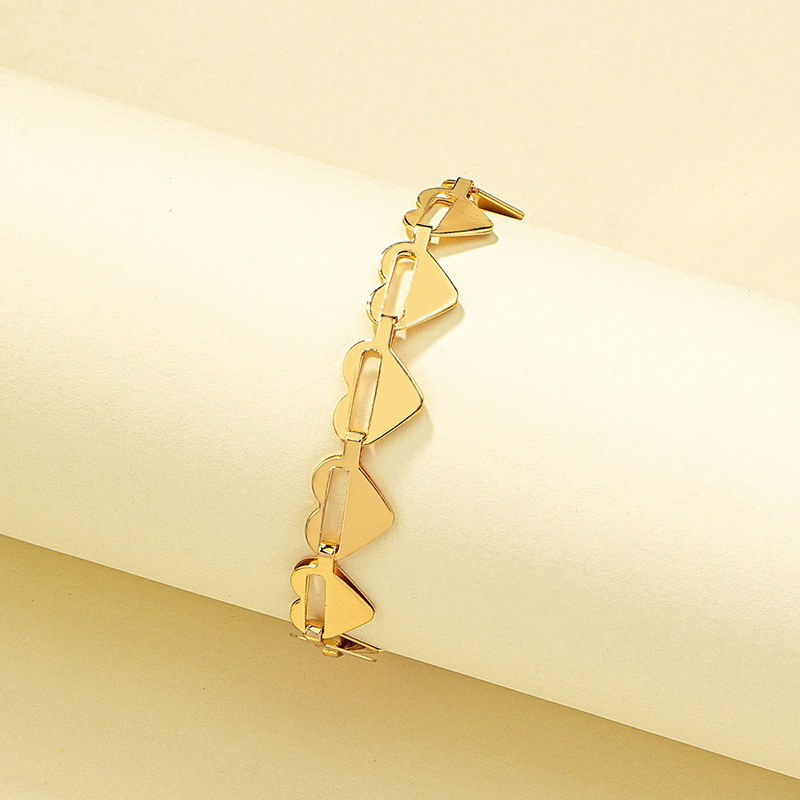 Fashion Geometric Alloy Plating Bracelets display picture 2