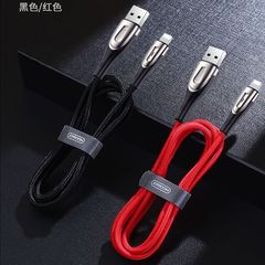 編組 3A 高速充電データケーブル充電ケーブル Apple 携帯電話充電ケーブル亜鉛合金メロンシードヘッドライト付き