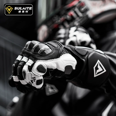 Riding Gloves, Carbon Fiber Motorcycle Safety Supplies - details-display-2-s