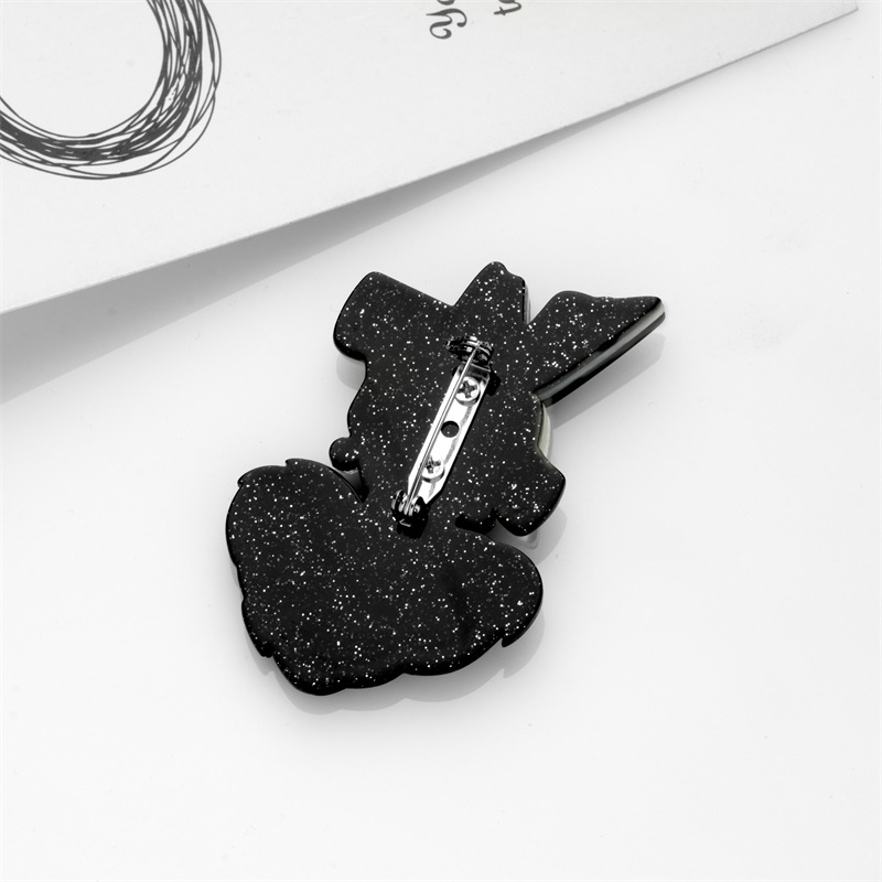 19g Weight Brooches Classification Casual Occasion Acrylic Material Human, Cartoon Character Pattern All Seasons Season Women's Gender Retro, Classic Style Style Retro Classic Style Pin Human Cartoon Character Acrylic Women's Brooches 8