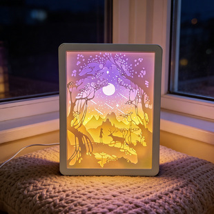 ��������նY��Ů3D���w��Ӱ�R���b�Сҹ��led�Շ�̨������[��