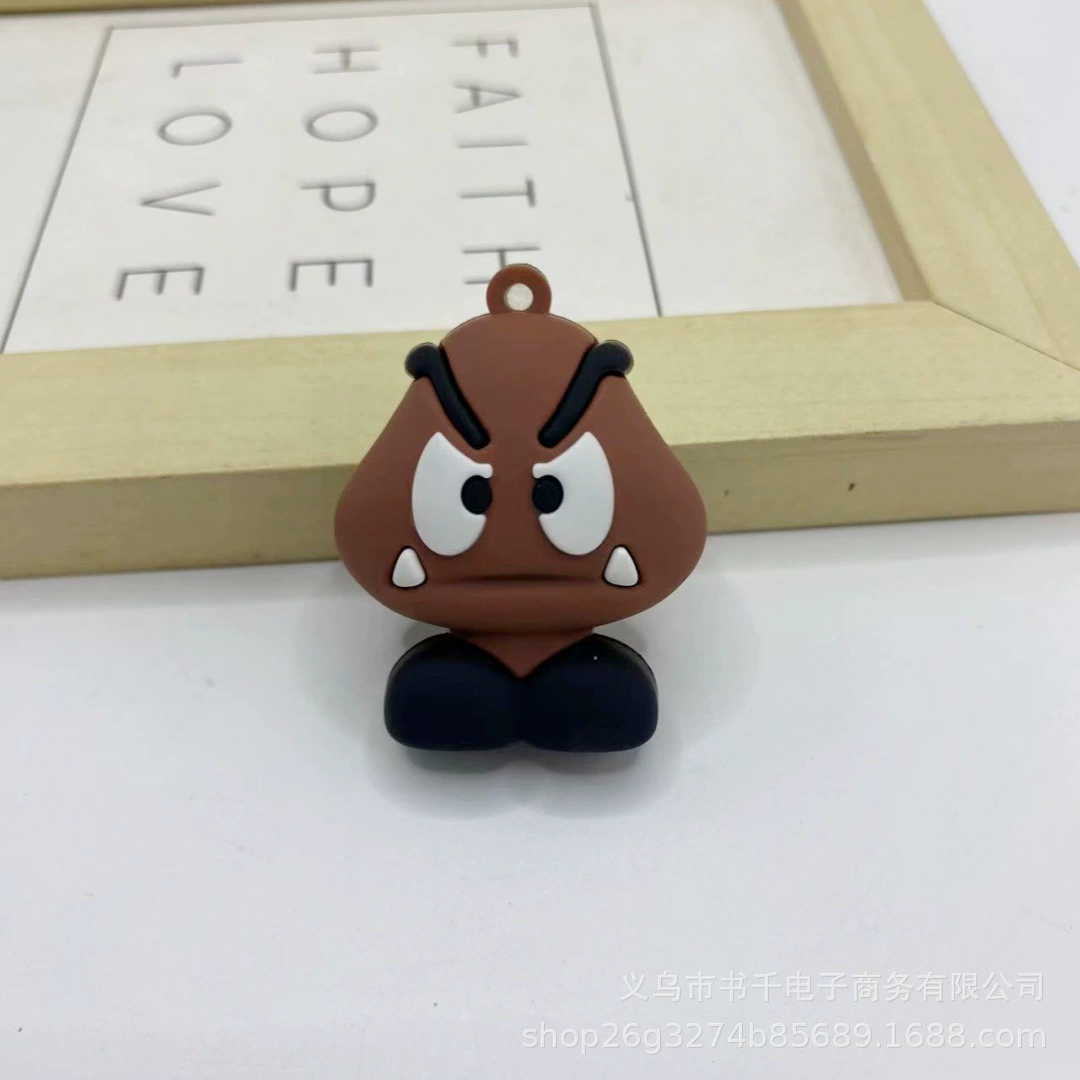 Mario, cartoon keychain, small bag, pendant