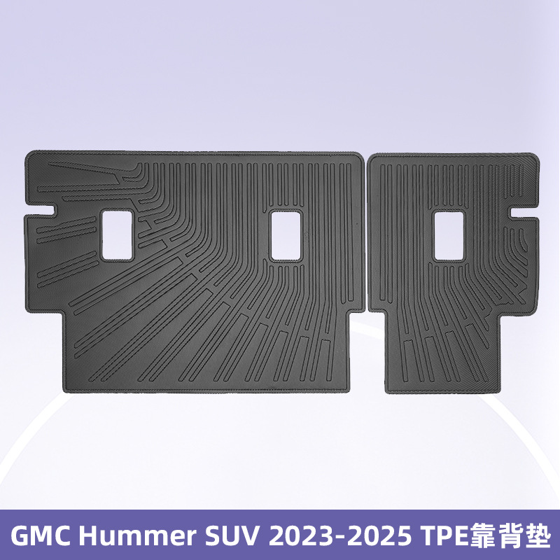 Para GMc Hummer SUV 2023 - 2025 3D todo el tiempo material TPE almohadilla de pie almohadilla del maletero