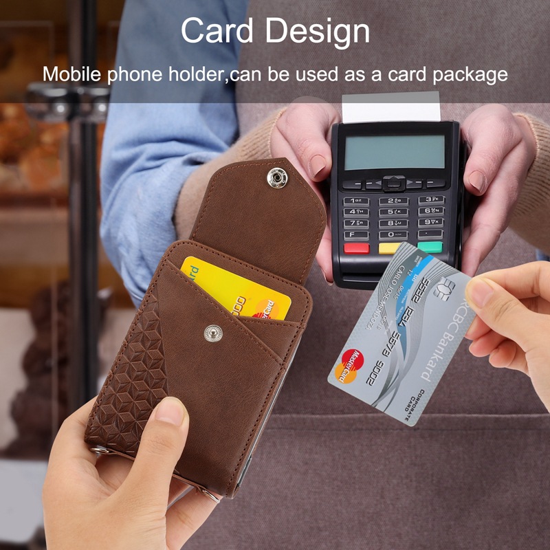 Diamond calf pattern suction leather suitable for Samsung Flip4 foldable screen protector Z Flip3 flip case_voghion.com