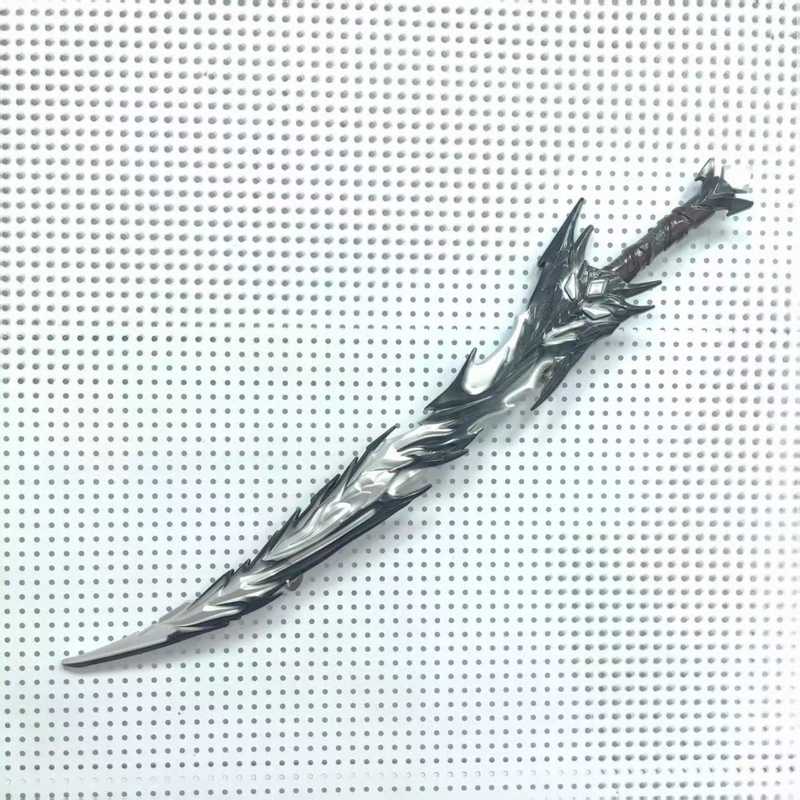 アニメゲーム周辺プラスチックPU材質模型兵器COS道具武器置物玩具未開刃模型|undefined