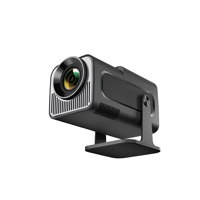 Proyector HY320 explosivo transfronterizo 1080P proyector de barril de alta definición sala de estar para el hogar pared cine en casa 4K