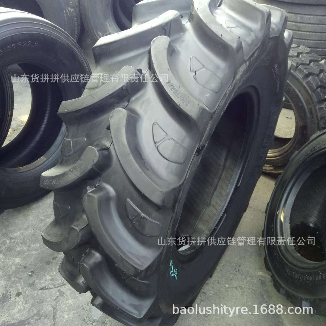 380/70R24 大马力拖拉机轮胎 钢丝人字轮胎