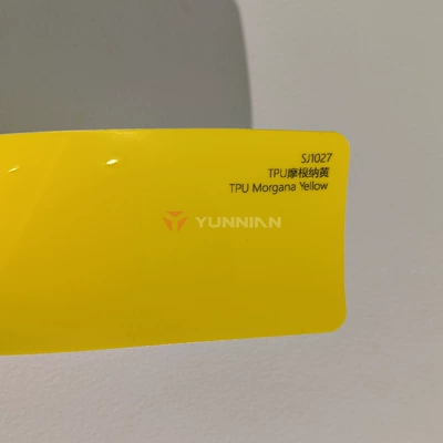 Auto Color Change Film — glossy full car wrap film - tpu-modena-yellow-15215m