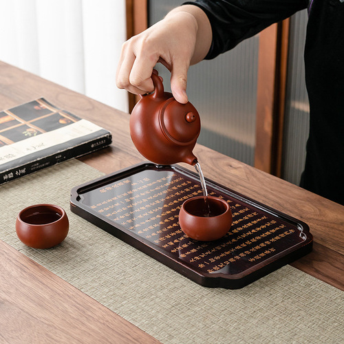 Handmade Bamboo Dry Plate, Wooden Small Tea Plate, Office Original Wood Seat, Cup Tray, Japanese Kung Fu Tea Set, Tea Pot Stand