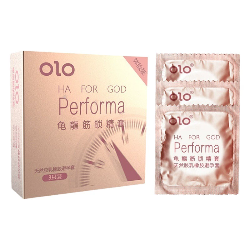 Ультратонкий презерватив с гиалуроновой кислотой OLO для взрослых для планирования семьи Bath Place Hotel Платные принадлежности 3