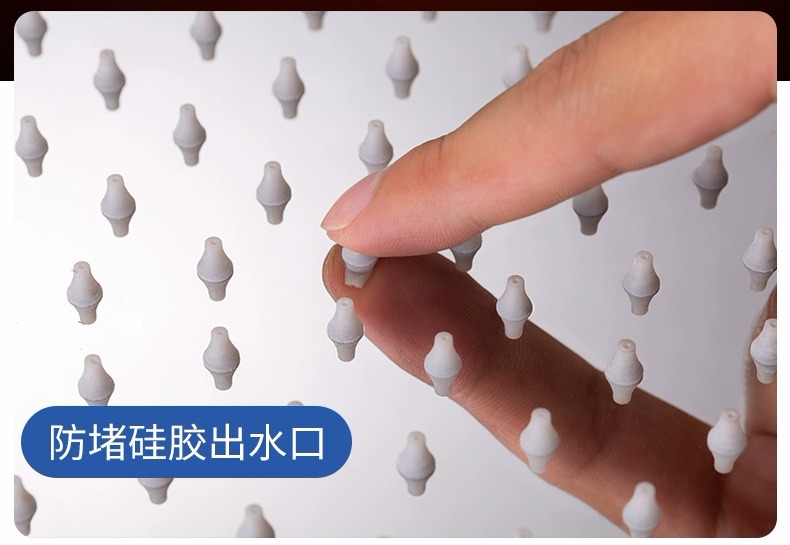 Large top shower head, bathroom pressurized shower head, single bath showerhead with rod, square and round shape, factory wholesale undefined