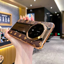 适用华为Mate80rs电镀保时捷款70pro+手机套50rs手机壳60RS/40R