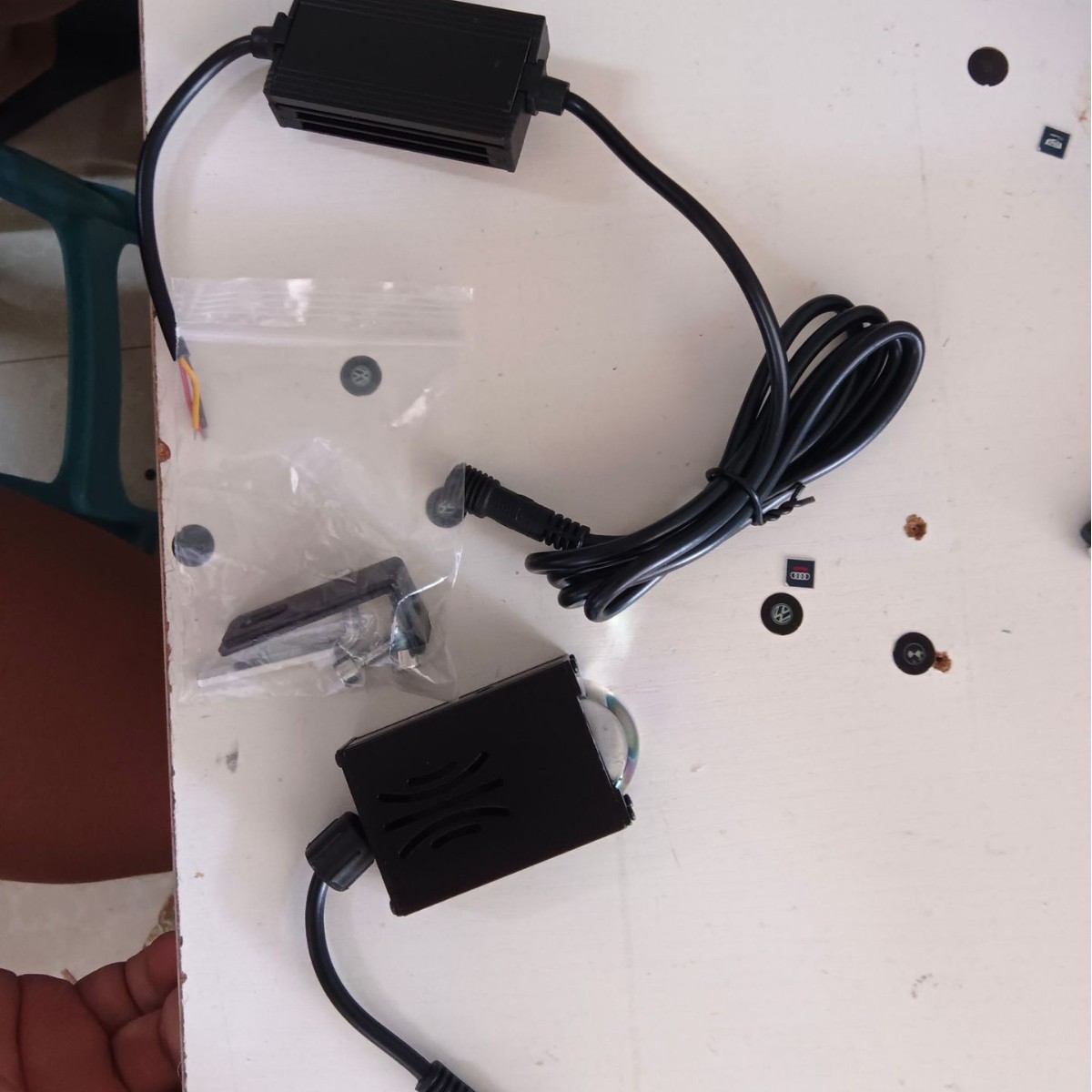 12 - 80V automóvil condujo escondido luz de parrilla de camión motocicleta universal foco luz de pavimentación