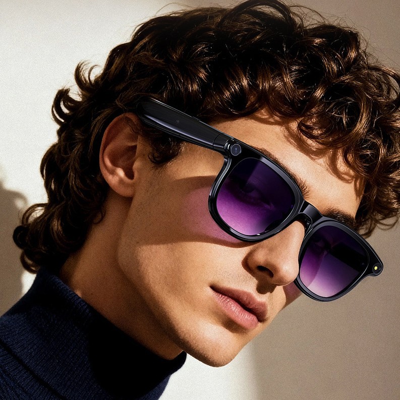 A2新款ai智能眼镜多功能带摄像头拍照录像实时翻译AI物体识别