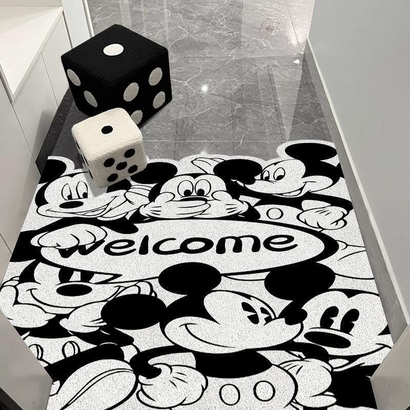 Cartoon Entrance Door Floor Mat Arched Wire Ring Entrance Hall Entrance Door Home Foot Mat 2023 New Carpet