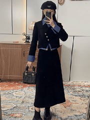 洋气高腰显瘦两件套2025新款春季法式赫本风气质时尚套装2105
