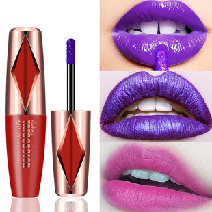 Cross-Border Msds Popular Qiciy Tear-Off Lip Gloss Non-Fading Non-Stick Cup Tear-Off Lipstick Lip Glaze Fda Wholesale