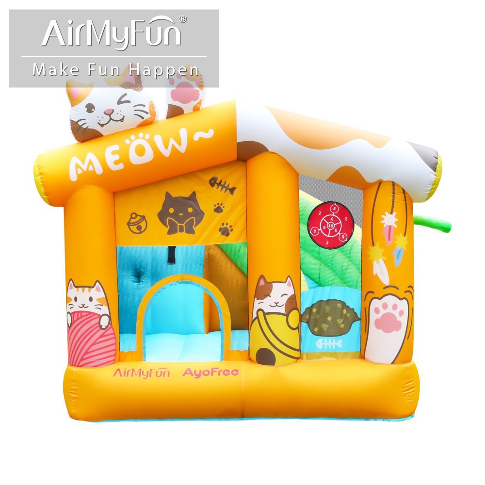 AMF pequeño castillo infláble infantil infláble casero trampolín infláble castillo interior castillo infantil infláble casero diapositivas inflables