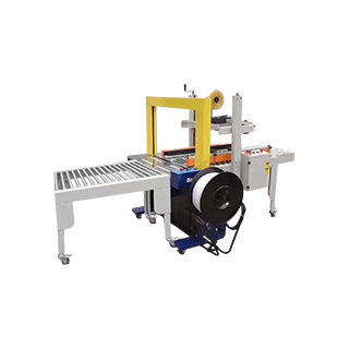 肖卡特电商双面封箱机自动封箱贴机胶带纸箱打包机自动封箱机