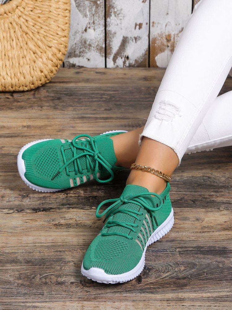 Scarpe da tennis da donna Scarpe da corsa Sneakers Suola in gomma sintetica Supporto per l'arco plantare Calzature comode per l'assorbimento degli urti_voghion.com