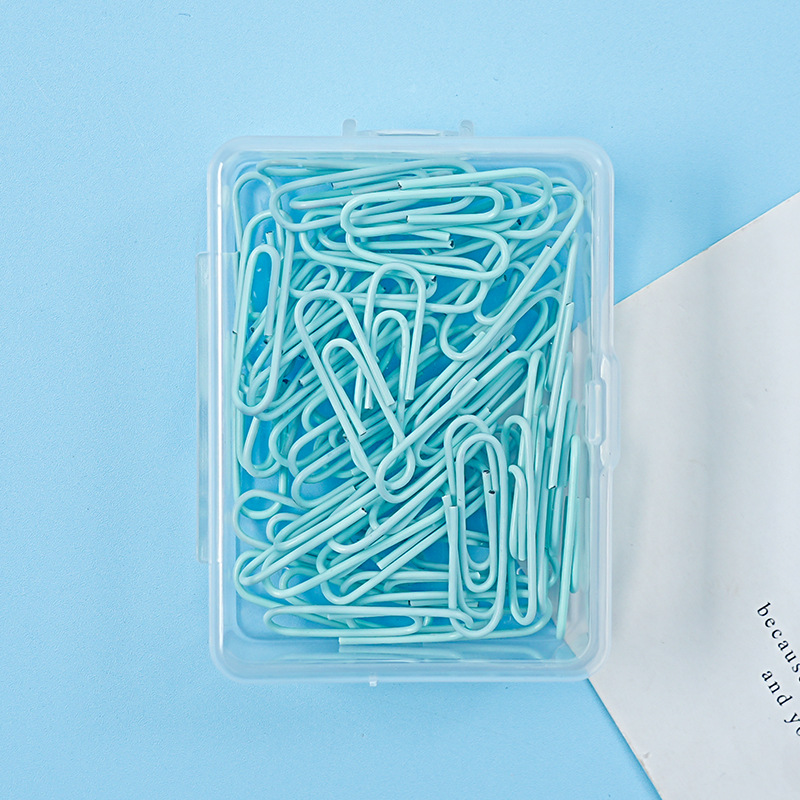 Ventas transfronterizas calientes de 28mm clips creativos macarón pin de metal encuadernador financiero suministros de oficina al por mayor