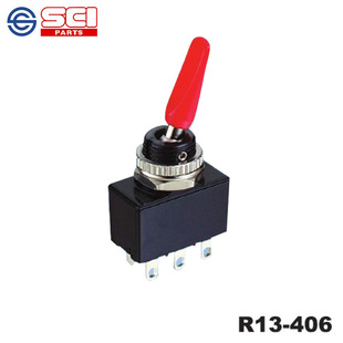 Taiwan Sci New R13-406 Toggle Switch 2/4/6 Feet New Original Authentic