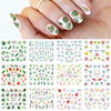 Nail stickers, summer fruit fresh fake nails for nails, suitable for import, new collection