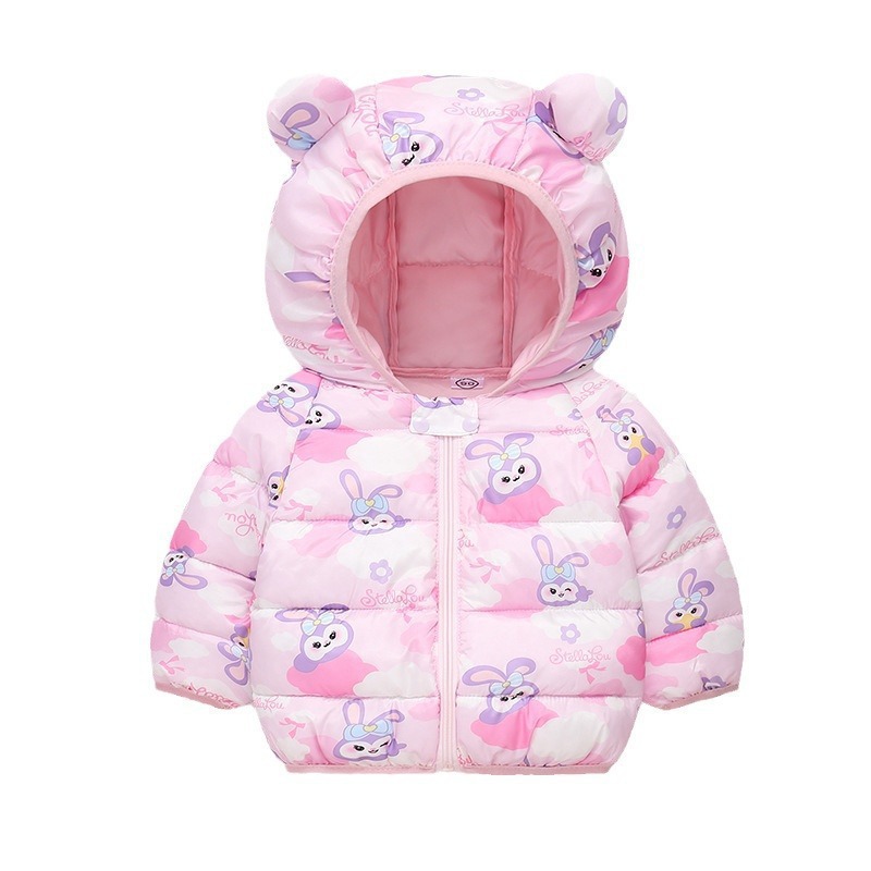Ropa infantil de comercio exterior 2025 primavera, otoño, invierno, nuevo tipo de dibujos animados, ropa de algodón para niños, ropa de algodón para niños y niñas