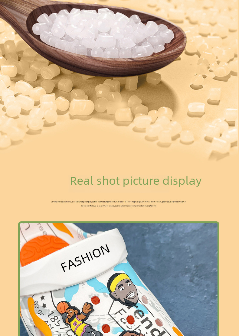 Basketball Kobe Cross-border Hole Accessories Shoe Accessories Shoe Flower Shoe Buckle Hole Bag Bracelet Beach Shoes Sports Decoration