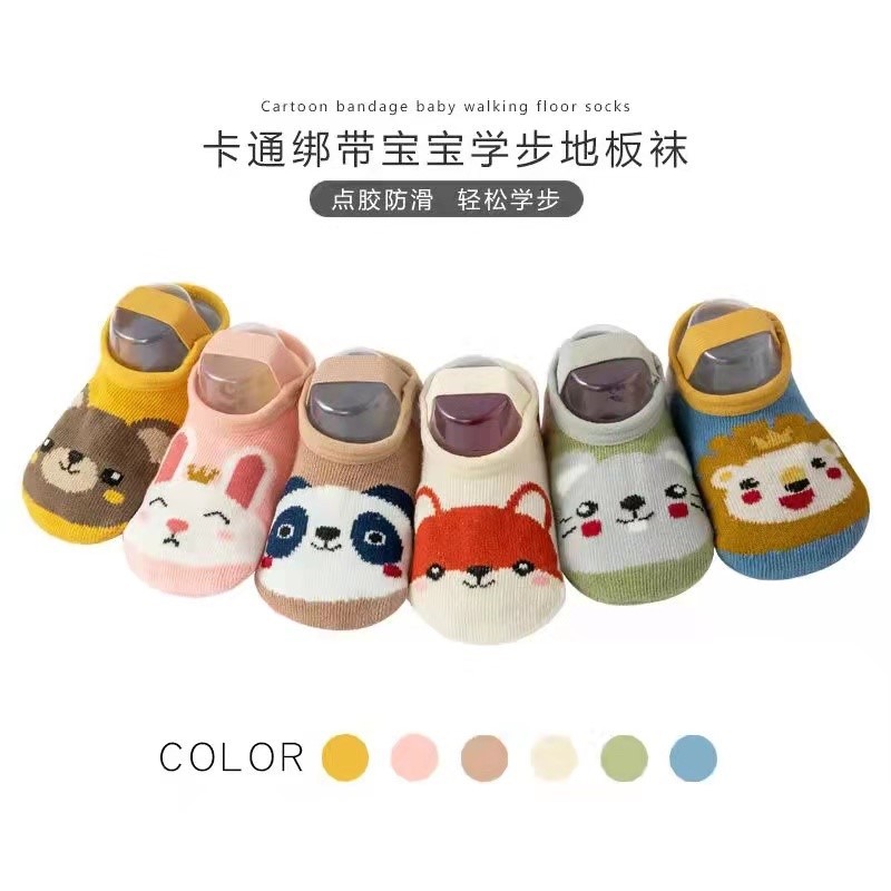 Bebé niño calcetines primavera y verano niños y niñas calcetines de piso bebé Calcetines antideslizantes zapatos de niño barco corto de dibujos animados lindo