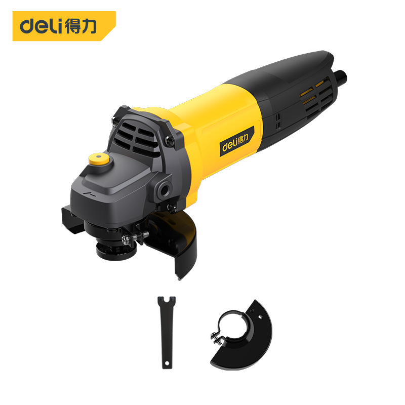 得力角磨机JM100-S2多功能打磨机磨光机手磨机抛光机手持切割机