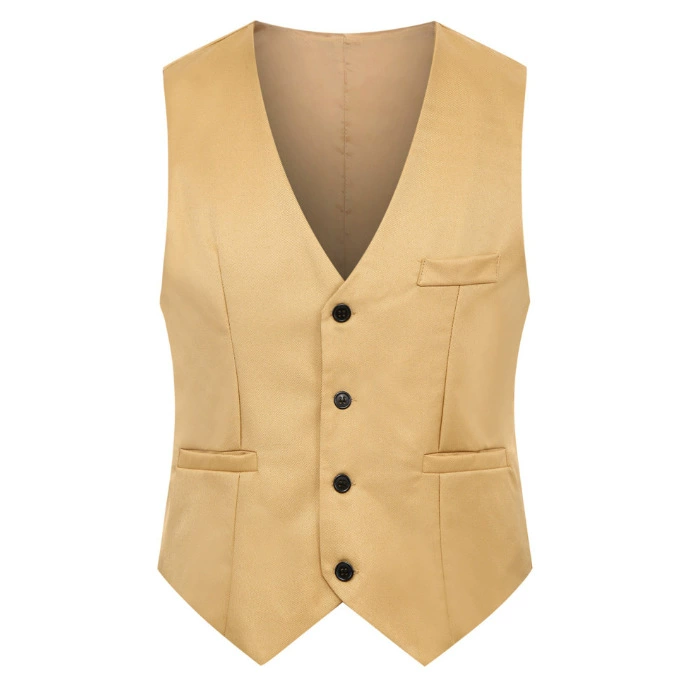 Модный жилет для отдыха, slim fit, 3D