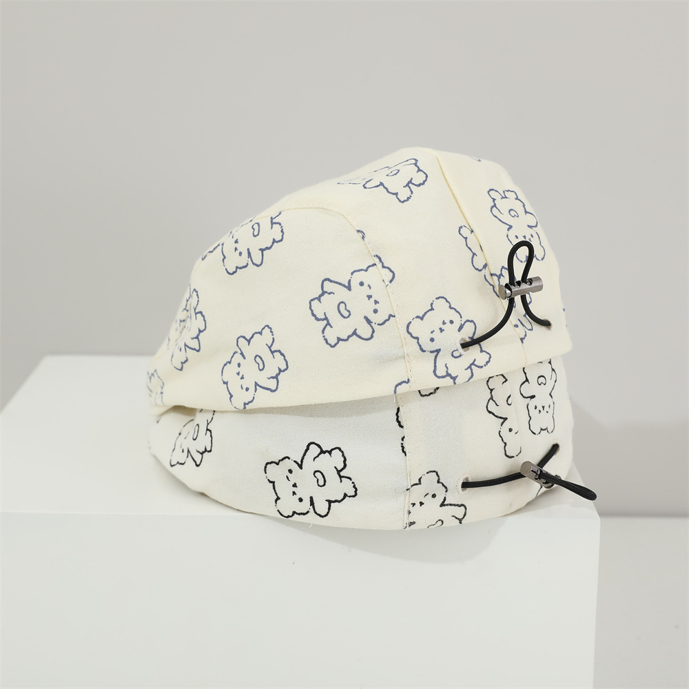 Sombreros para bebés primavera y otoño boina para bebés niños y niñas sombreros osos sombreros de sol para niños sombreros de verano pintores