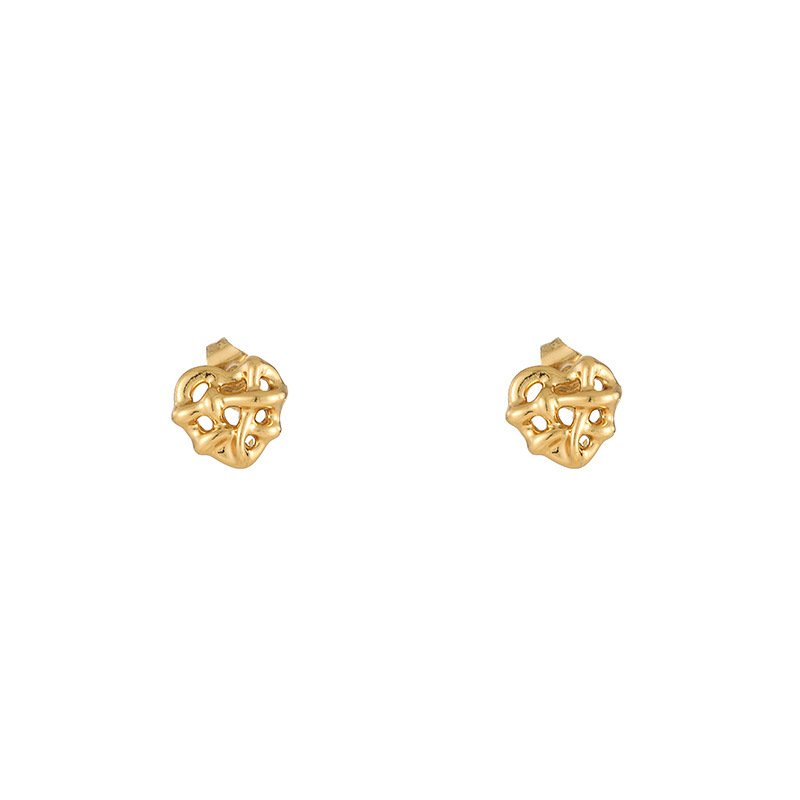 Plating Design 1 Pair Vintage Style Classic Style Geometric Heart Shape Plating Titanium Steel Drop Earrings Ear Studs
