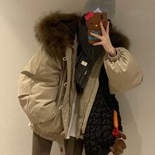 2025新款棉衣棉服女短款冬工装派克服韩版宽松加厚学生小个子外套