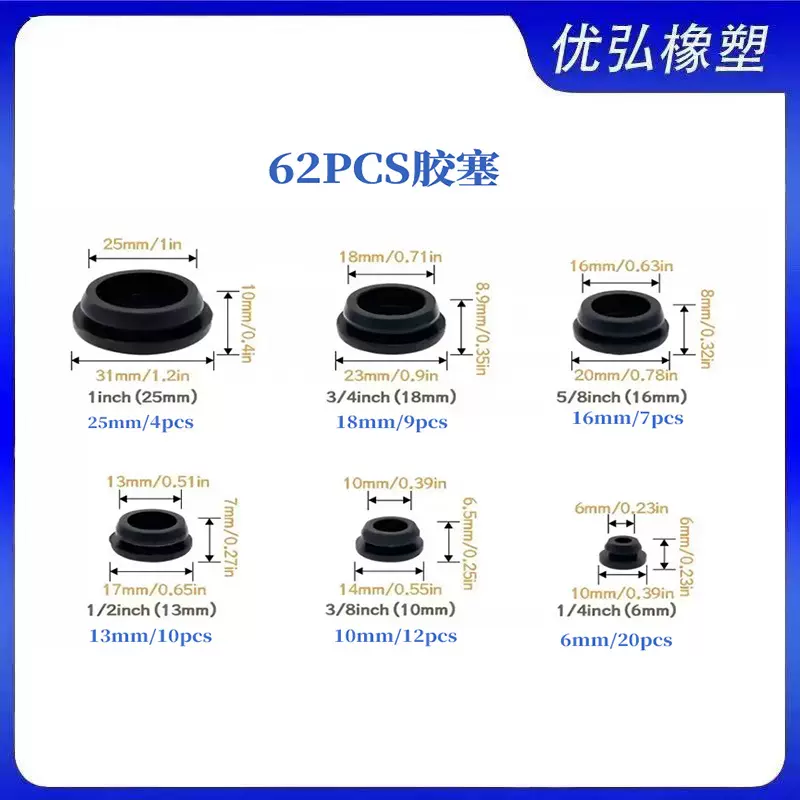 亚马逊爆款套盒橡胶塞环保耐高温密封瓶口卡槽硅胶塞专供跨境胶塞