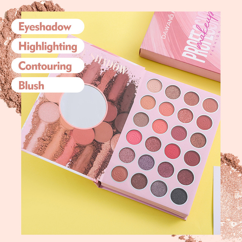 4 Layer Eyeshadow Palette Matte Eyeshadow Highlighter Blush Multi Purpose Under Eye Concealer Beauty Makeup Cosmetics_voghion.com