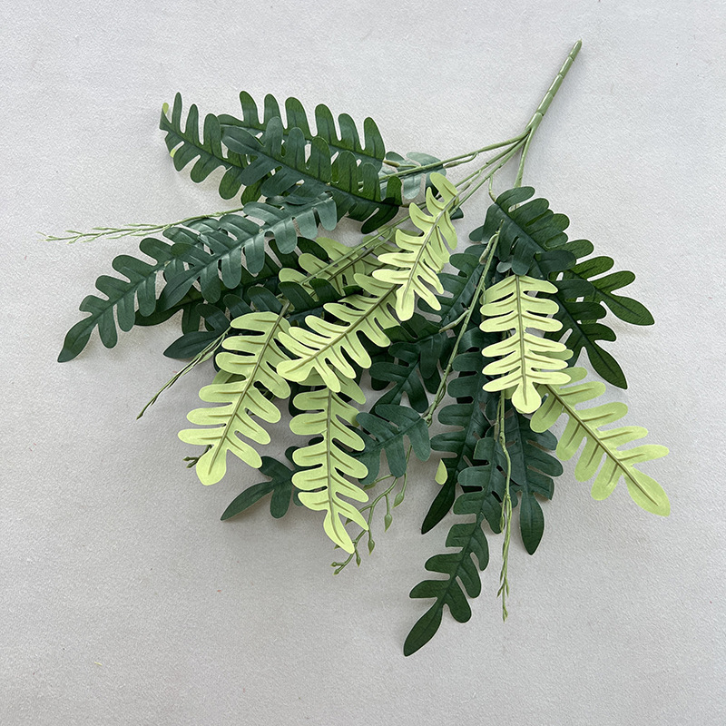 Simulation of plant silk-screen cloth bundle locust tree leaves wedding decoration hotel flower arrangement with leaves creative ornaments props