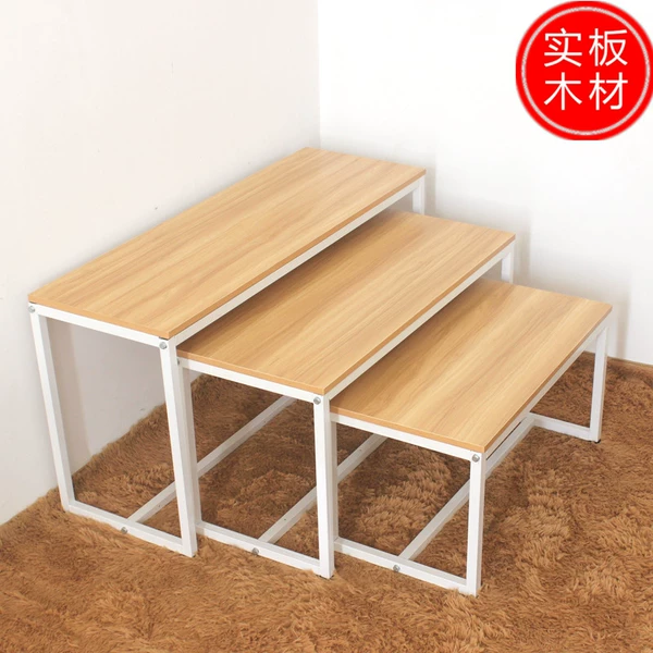 Height 50 70 90cm complete set light walnut color + white legs length * width * height - standard