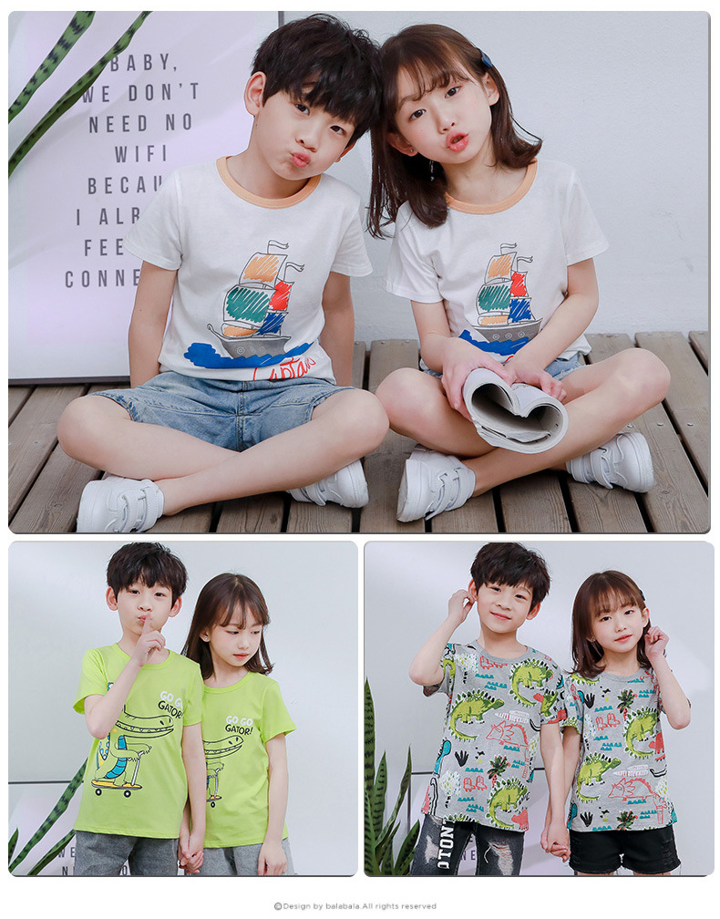 T-shirt enfant en coton - Ref 3440797 Image 58