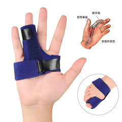 手指固定帶鋁片支撐五指扭傷保護套食指中指佩戴手指保護恢復
