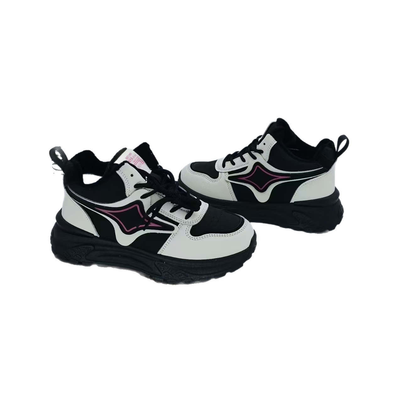 2025 invierno nuevo muffin zapatos de papá zapatos de piel de mujer zapatos de papá zapatos casuales zapatos deportivos de papá