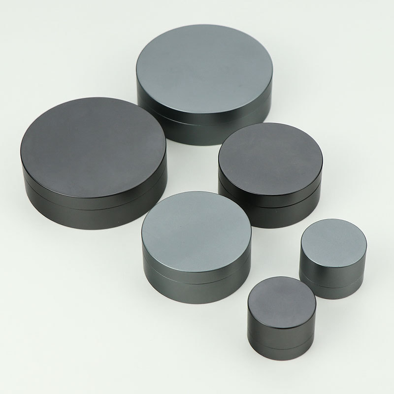 Aleación de aluminio caja de almacenamiento portátil de viaje pequeña píldora caja de moda impermeable a prueba de humedad sellado tarro de té