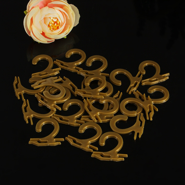 Wholesale socks hook flat hook question mark hook silk stockings hook shape hook transparent socks hook silk scarf plastic hook accessories