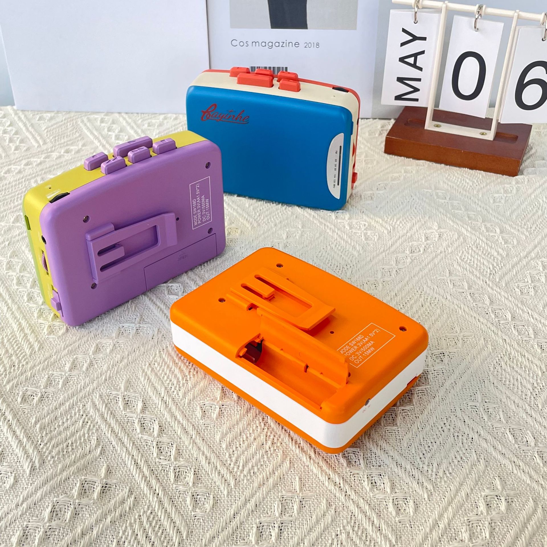 Cross-Border High-Fidelity Tape Player Multi-Color Player Tape to Recording Cassette Player Learning Walkman Radio