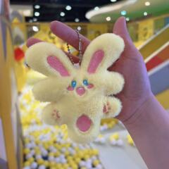 New Rabbit Keychain Pendant, Money Rabbit Figurine